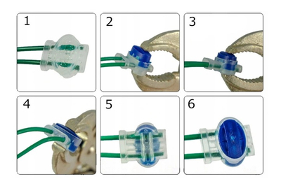 HYDROGEL COUPLER CONNECTOR QUICK CONNECT RESTRICTOR CABLE FOR CEDRUS ROBOTIC LAWN MOWER NZ656
