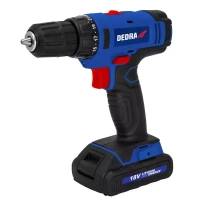 DEDRA DED7880 wiertarko-wkrętarka 18V 1,5Ah, wkrętarka akumulatorowa 30Nm LED