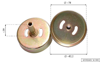 NAC clutch drum 9 cutters market mowers NZ46