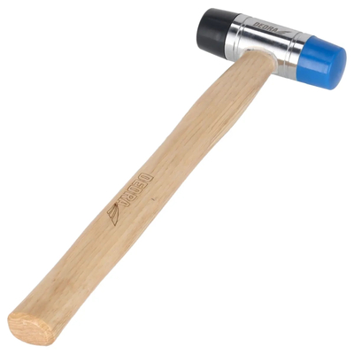 DEDRA 13M301 28 mm Auto Body Hammer, PU/Nylon, Hickory Handle