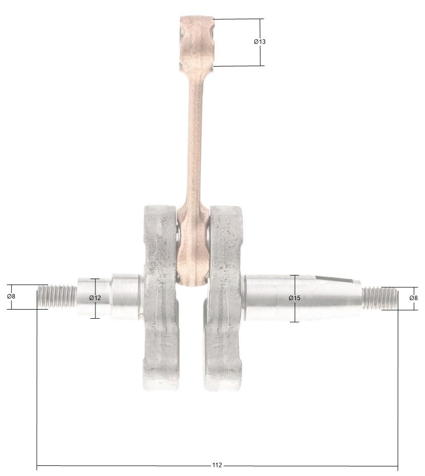 Wał korbowy Mitsubishi TLE48 KD1037AA - wytrzymałość