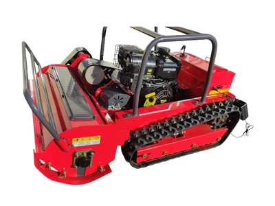 MASTERCUT JFRC100S BIJAK MOWING ROBOT REMOTE CONTROLLED HYBRYDIC MOWER SPRINKLING TREATMENT PLATFORM WITH PILOT DRIVE PHOTOVOLTAIKA 100cm