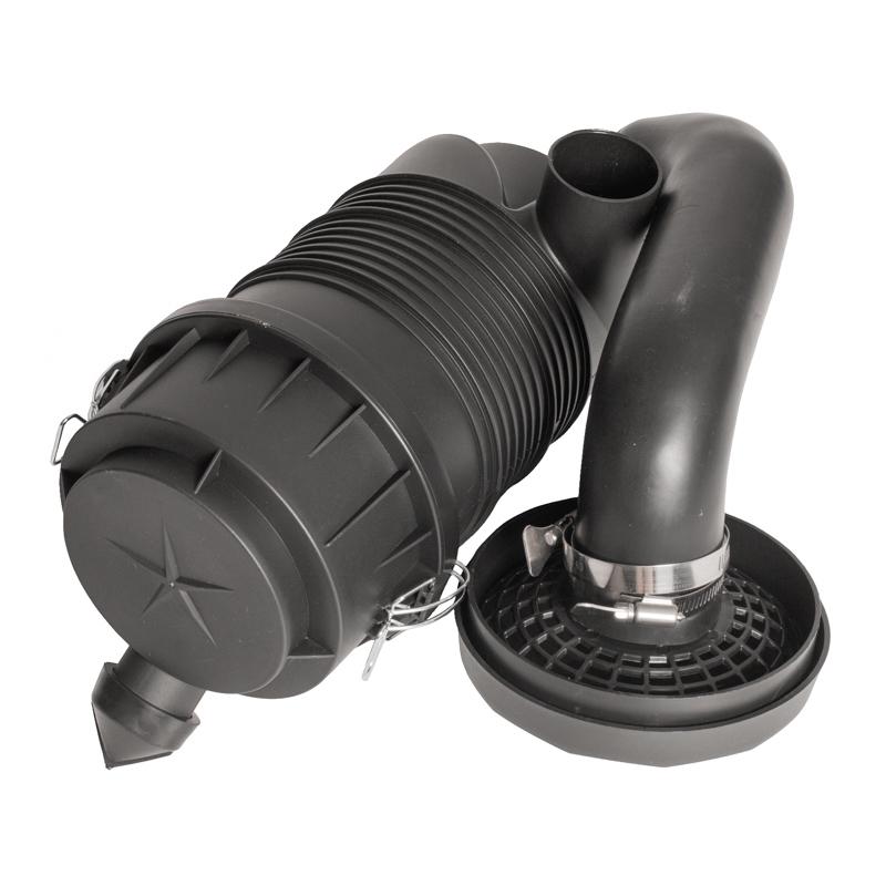 Filtr powietrza Loncin LC2V90(T230) – elementy montażowe i wylot odpylania