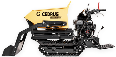CEDRUS TR500GE-HD-L Transporter Spalinowy Gąsienicowy z Ładowaczem i Górnym Wysypem CEDTR500GE-HD-L