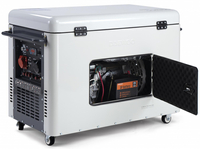 DAEWOO DDAE 11000DSE-3 DIESEL POWER GENERATOR SILENT VERSION 2x16A, 1x32A 230V AVR 8KW / 18HP - OFFICIAL DISTRIBUTOR - AUTHORIZED DAEWOO DEALER