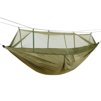 Ewimax N1036 Hamak turystyczny ogrodowy 270x140 cm z moskitierą biwakowy survival