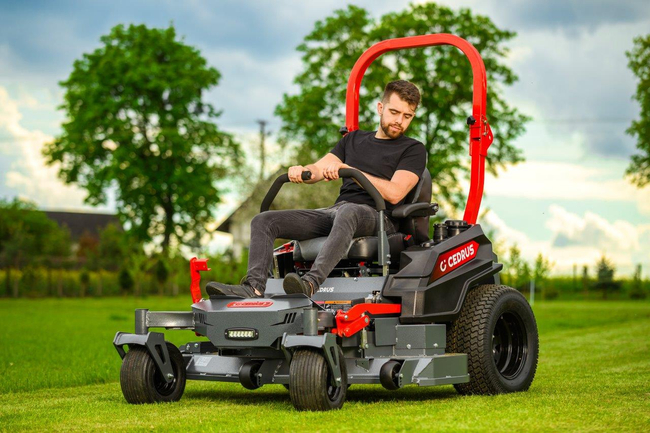 CEDRUS C-TRAC Z132 52 ZERO-TRACK ZAHRADNÍ TRÁVNÍK ZERO TURN 132cm 27 hp LONCIN LC2P82F V-TWIN dvouválcový travní traktor - OFICIÁLNÍ DISTRIBUTOR - AUTORIZOVANÝ PRODEJCE