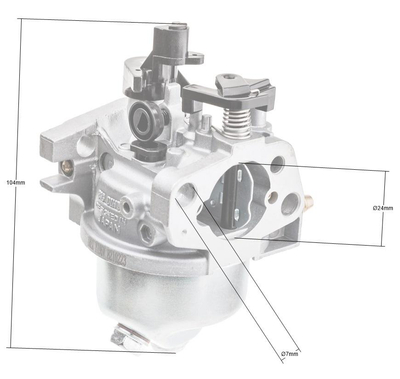 Loncin LC1P70FA carburetor with shaft 080005