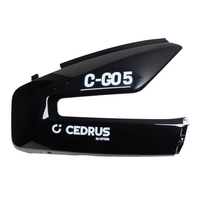 Cedrus C-GO-5B-MB5 Scooter Right Rear Fender, Black, 290230
