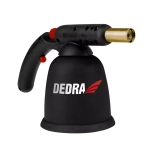 DEDRA 31A010 Lampa lutownicza gazowa piezo, palnik/lutownica gazowa 2,8kW 1200°C 190g