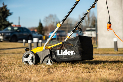 LEADER WNW1400 ELECTRIC LAWN SCARIFIER 2IN1 AERATOR AERATOR + 2 ROLLERS 1400W - OFFICIAL DISTRIBUTOR - AUTHORIZED LIDER DEALER