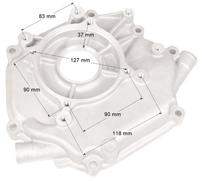 Loncin oil pan side cover G390F G420F ORIGINAL PART 110820016-0001