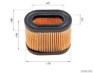 Tecumseh 5.5 HP Centura air filter 8R03-36