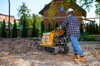 CEDRUS TR300G CONSTRUCTION HAULER TRACKED GARDEN WHEELBARROW TRACKED DUMP TRUCK - OFFICIAL DISTRIBUTOR - AUTHORIZED CEDRUS DEALER