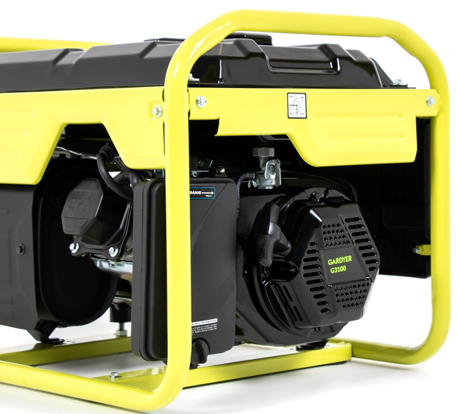 AGREGAT PRĄDOTWÓRCZY GENERATOR PRĄDU JEDNOFAZOWY GARDYER G3100 3kW - OFICJALNY DYSTRYBUTOR - AUTORYZOWANY DEALER GARDYER