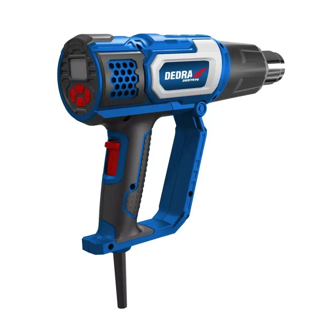 Opalarka DEDRA DED7978 z akcesoriami i wyświetlaczem LCD