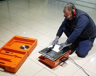 NORTON CLIPPER TT200 EM TILE CUTTING SAW CERAMIC TILE CONSTRUCTION SAW + CARRYING CASE OFFICIAL DISTRIBUTOR - AUTHORIZED NORTON CLIPPER DEALER