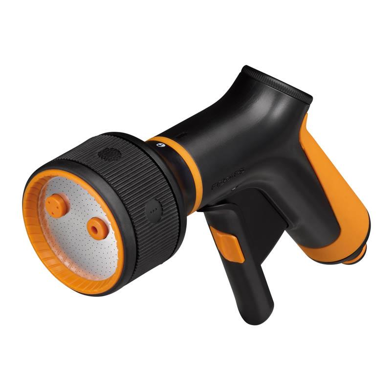 Fiskars Comfort 1065483 pistolet zraszający 3‐funkcyjny do węża ogrodowego