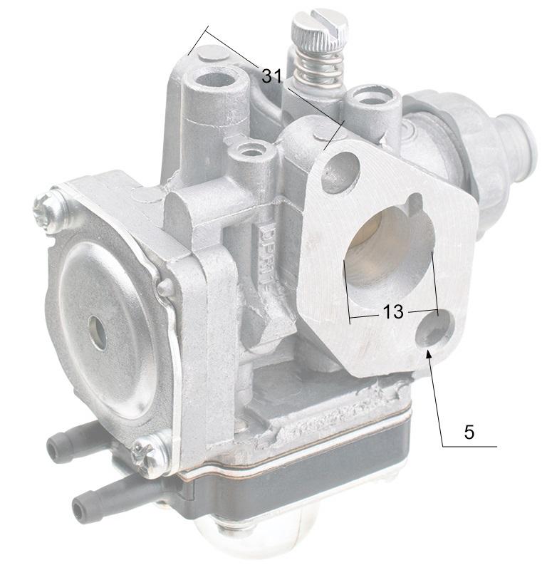 Gaźnik Kawasaki TH48 15004-2028 - zdjęcie 5