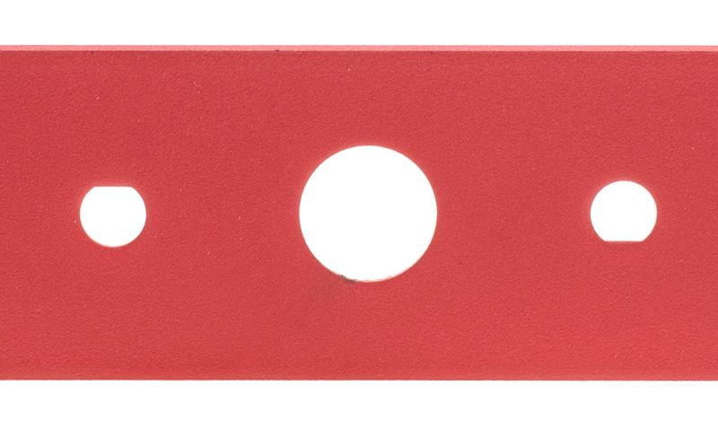 Nóż kosiarki Nac ZF6123B LE16-38-PI-J 38cm widok z boku