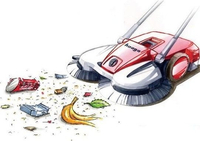 HAAGA STARMIX 477 handheld sweeper cleaner with TURBO SYSTEM 77cm PREMIUM CLASS EWIMAX-OFICIAL DISTRIBUTOR-AUTORIZED HAAGA DEALER