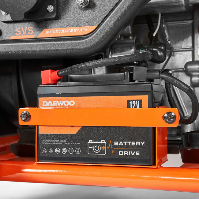 DAEWOO GDA 6600Ei Invertorový generátor 2x16A 5,5kW ESTART - OFICIÁLNÍ DISTRIBUTOR - AUTORIZOVANÝ PRODEJCE DAEWOO