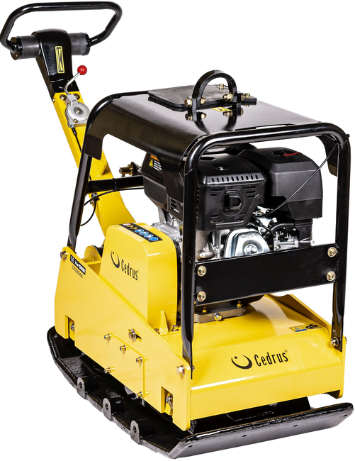 CEDRUS ZG05 DIESEL SOIL COMPACTOR 260 KG WITH HYDRAULIC REVERSE TWO-WAY FORWARD-REVERSE PLATE COMPACTOR 13 KM + TRANSPORT WHEELS - AUTHORIZED CEDRUS DEALER
