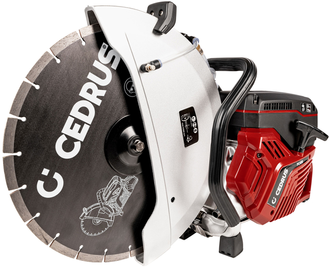 CEDRUS PC400 CONSTRUCTION SPRINKLING HAND CUTTING BLADES TO CONCRETE ASPHALT Ø 400mm 4,8 HP - OFFICIAL DISTRIBUTOR - AUTHORIZED DEALER CEDRUS