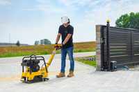 CEDRUS ZG06 SOIL COMPACTOR REVERSIBLE PLATE COMPACTOR FRONT/REAR 122 KG /6.5KM + TRANSPORT WHEELS + MAT ZG 06 - AUTHORIZED CEDRUS DEALER