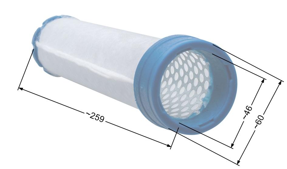 Filtr powietrza Kohler wkład 8R01-70 8R01-71 przód