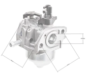 Gaźnik Loncin LC1P61FACZĘŚĆ ORYGINALNA 170020454-0002