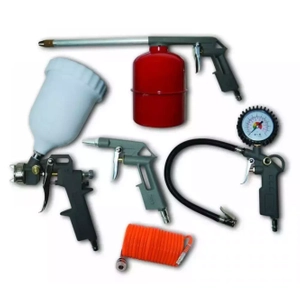 PANSAM A532009 akcesoria pneumatyczne 5 szt pistolet lakierniczy do kompresora, wąż PE