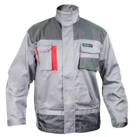 DEDRA BH3BL-M Bluza ochronna robocza M/50 szara Comfort Line 190 g/m² kurtka BHP