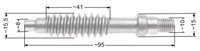 Převodový šnekový hřídel Nac WR8005-750 TIE75-W trh elektrické půdní frézy NZ454