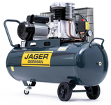 JAGER GERMAN OIL CONTROLLER AIR COMPRESSOR 100L 8BAR 350l/Min 2.2 kW 230V Powerful Thing