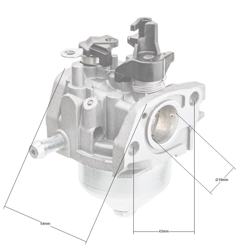 Gaźnik Loncin LC1P70FA - detale techniczne