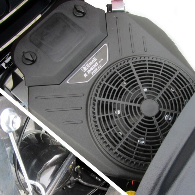 OLEO MAC OM 106/24 KH GARDEN TREADER HYDROSTATIC OM106 102cm PREMIUM CLASS self-propelled lawn mower 68129066 - OFICIAL DISTRIBUTOR - AUTHORIZED DEALER OLEO-MAC