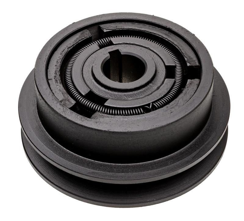 Sprzęgło zagęszczarki 1 pasek 17 mm, średnica 128 mm – widok 1