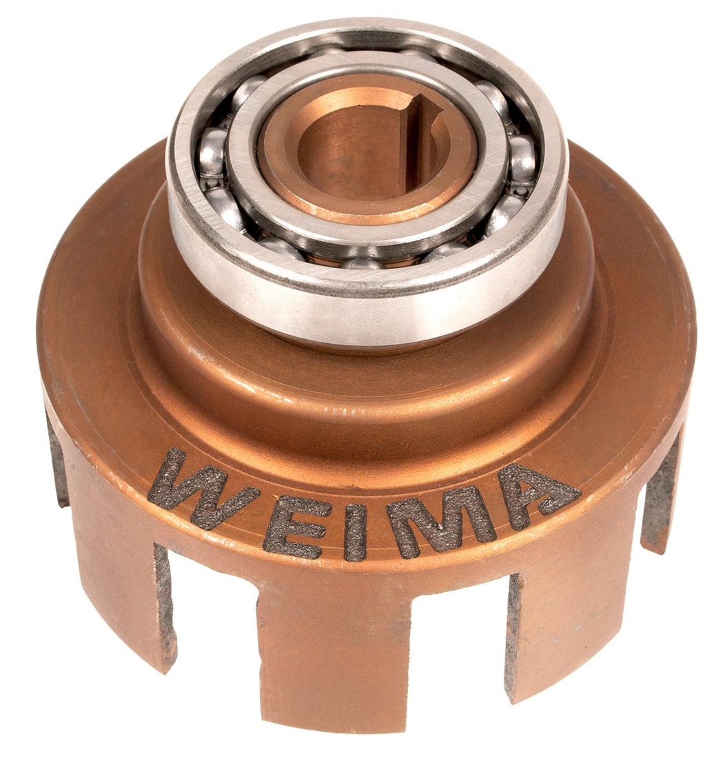 Kosz sprzęgła CEDRUS do glebogryzarki GL11 2101400001-0002 - widok z łożyskiem