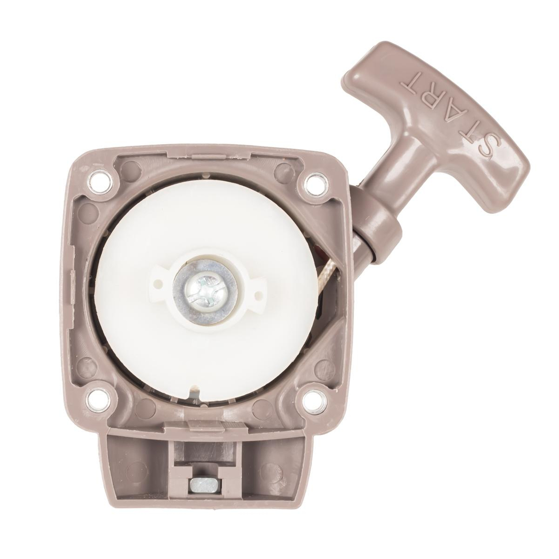 Rozrusznik CEDRUS do OP03 — wnętrze mechanizmu z linką i bębnem