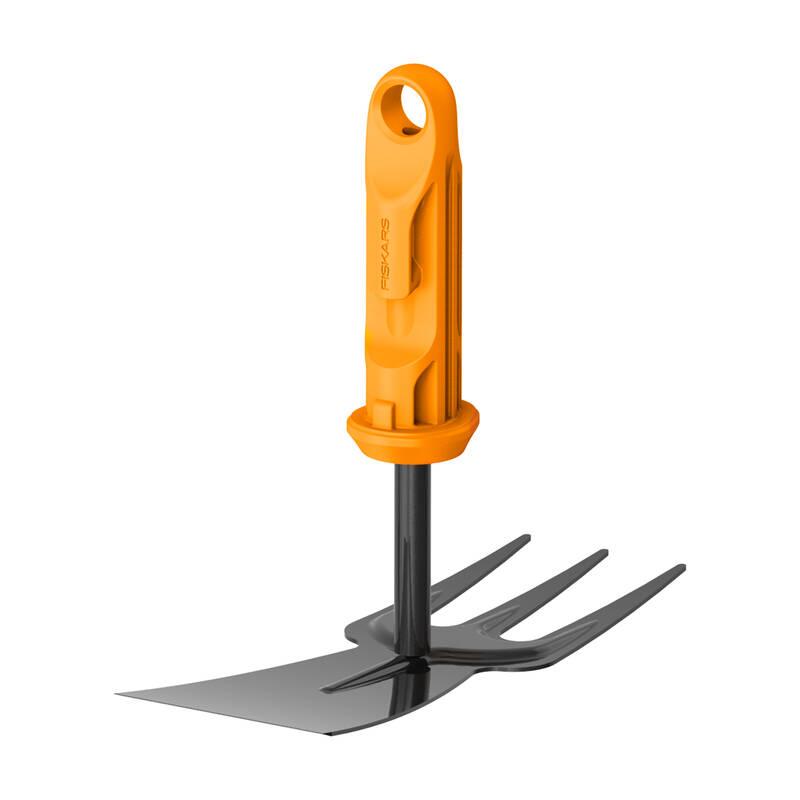 Motyczka z widełkami Fiskars OneClick 1080695 – głowica do pielenia i spulchniania gleby