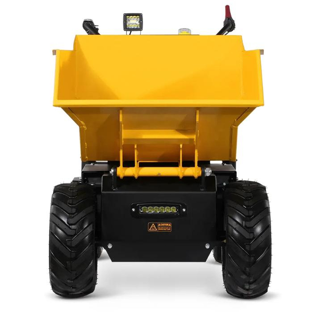 MasterCut AU-ED500 WOZIDŁO TRANSPORTER AKUMULATOROWY BUDOWLANY OGRODOWY TACZKA WYWROTKA ELEKTRYCZNA 48V, 32AH, 500KG