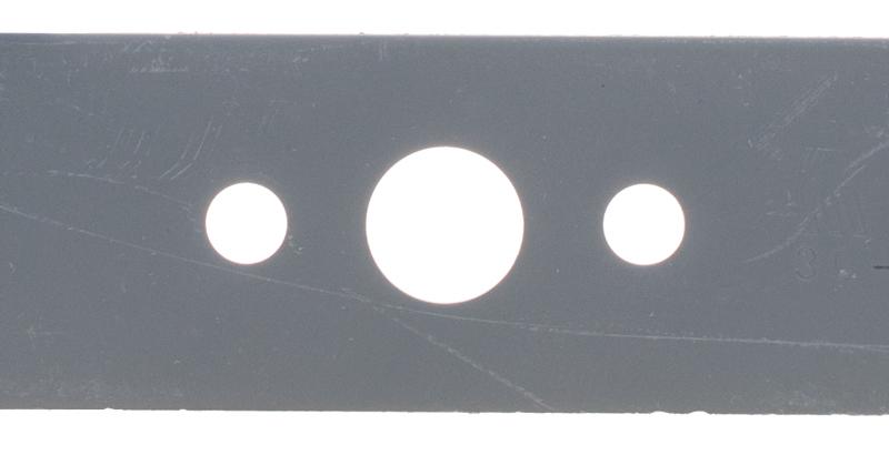 Nóż kosiarki Oleomac 38.8cm 30-690 - detal ostrza