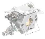 Karburátor Husqvarna 137;142 /pily/ 080009