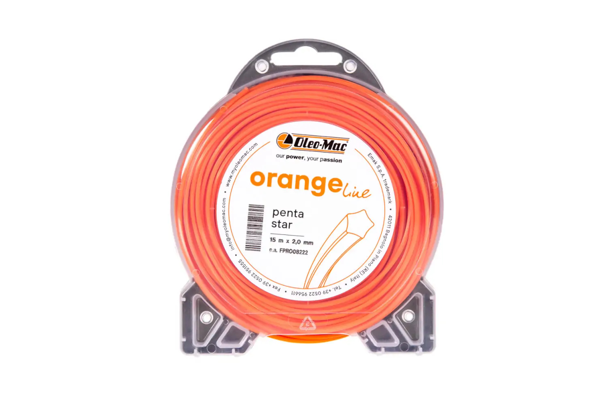 Żyłka tnąca Oleo-Mac 2,0/15 PENTA STAR FPRO08222 – Orange Line