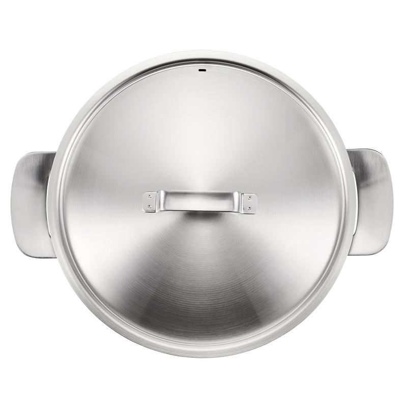 Brytfanna All Steel 28 cm z pokrywką - widok z góry