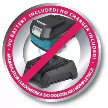 AKUMULÁTOROVÁ SEKAČKA 2X18V, DEDRA SAS+ALL DED7197V ZÁBĚR SEČENÍ 43CM