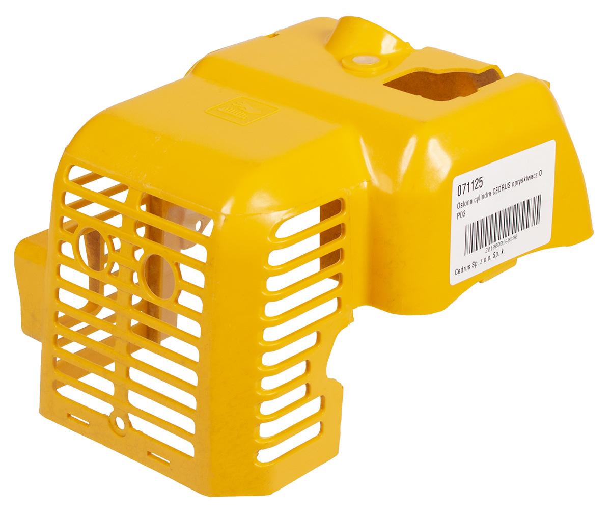 Osłona cylindra CEDRUS opryskiwacz OP03 071125 - widok z przodu