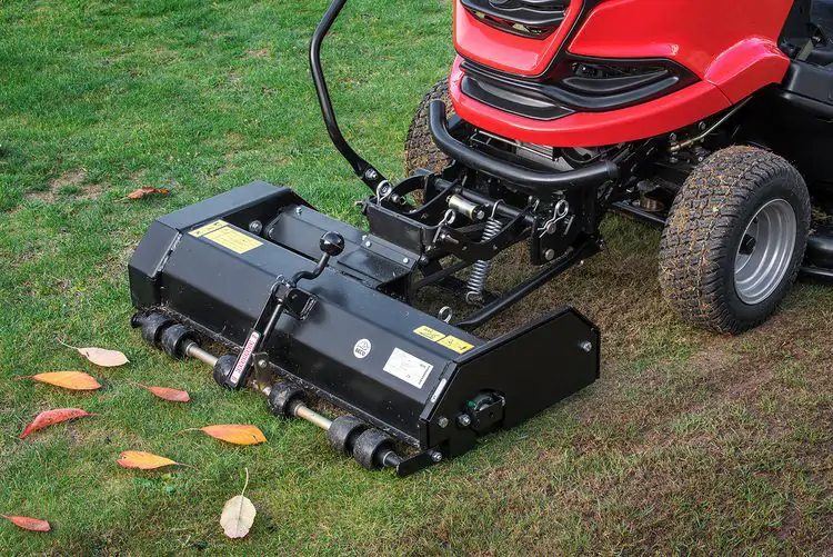 Agregat VT73 zamontowany na traktorze Oleo-Mac OM106/OM124