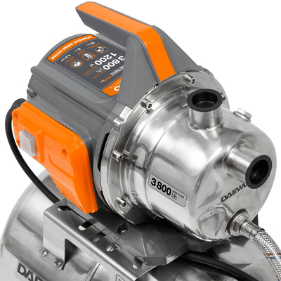 DAEWOO DAS 4500/24 INOX HYDROFORUM SET HYDROFORUM GARDEN WATER PUMP 3800l/h - OFFICIAL DISTRIBUTOR - AUTHORIZED DAEWOO DEALER